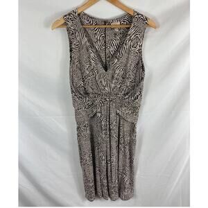 Banana Republic Issa London Animal Print Dress size 8
